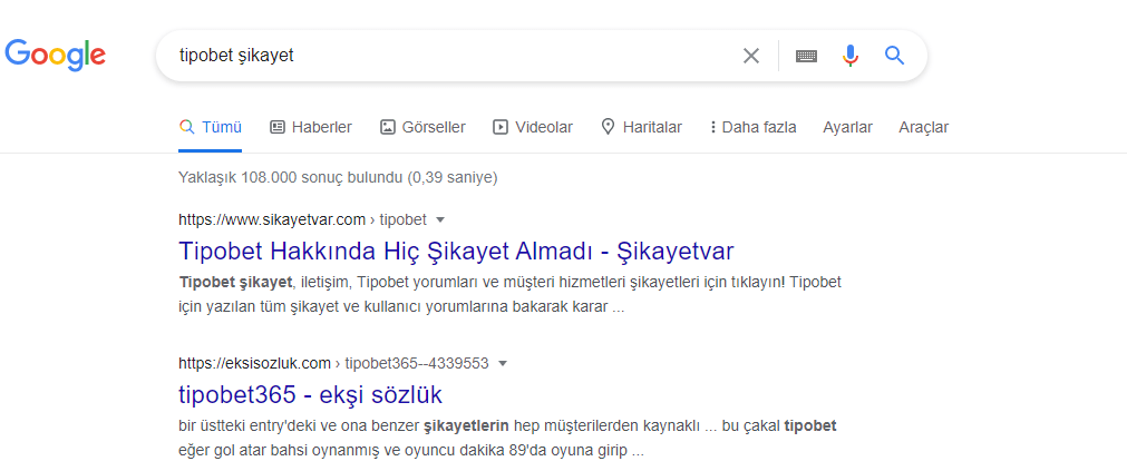 Tipobet Şikayet